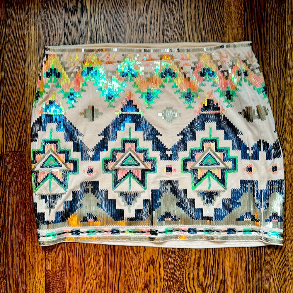 Sequins Mini skirt